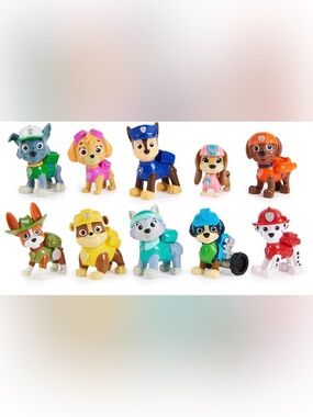 Paw Patrol Liberty Everest Tracker Rex rocky Zuma Skye rubble Marshall chase